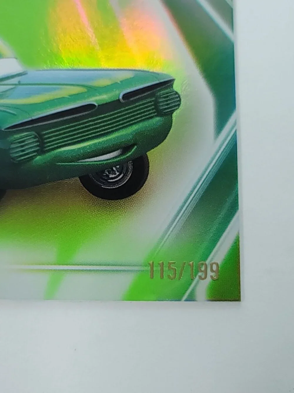 Ramone Cars Topps 2026 Disney Neon Holo Parallel Refractor Limited 115/199 - Picture 2 of 4